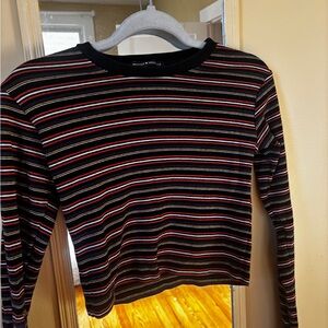 Brandy Melville Multicolor Striped Top